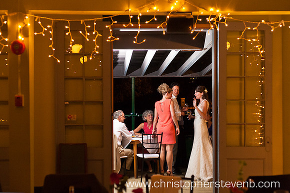 bride on balcony at ottawa wedding